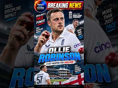 Ollie Robinson's Incredible Comeback: 100 Test Wickets &amp; Record-Breaking Lord's Spell