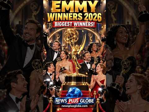 Emmy Winners 2026 🏆✨ | Full List of 78th Emmy Awards Winners & Biggest Moments | News Plus Globe